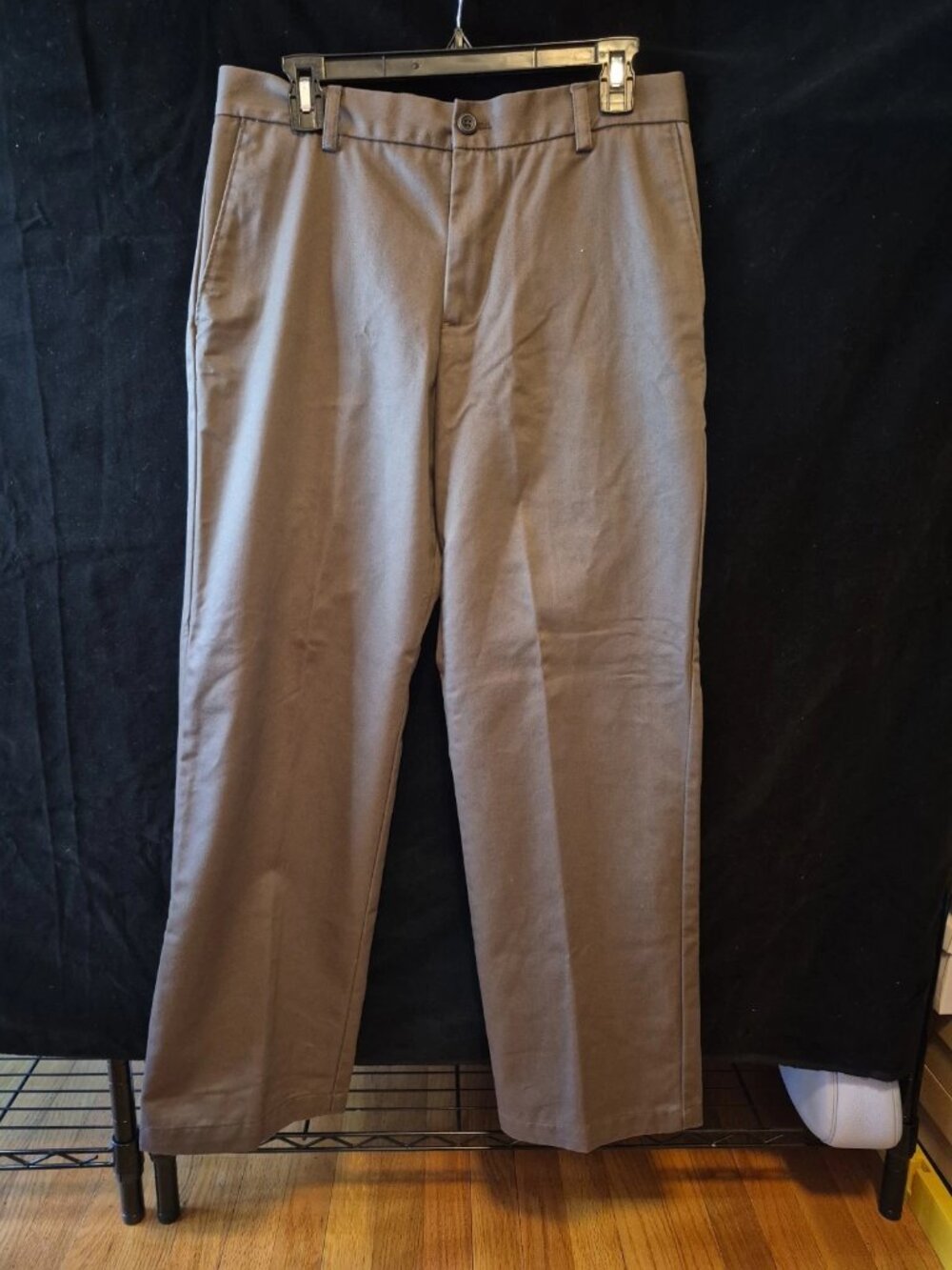 Izod Men’s Pants – Dark Brown – Straight Fit – 30x30